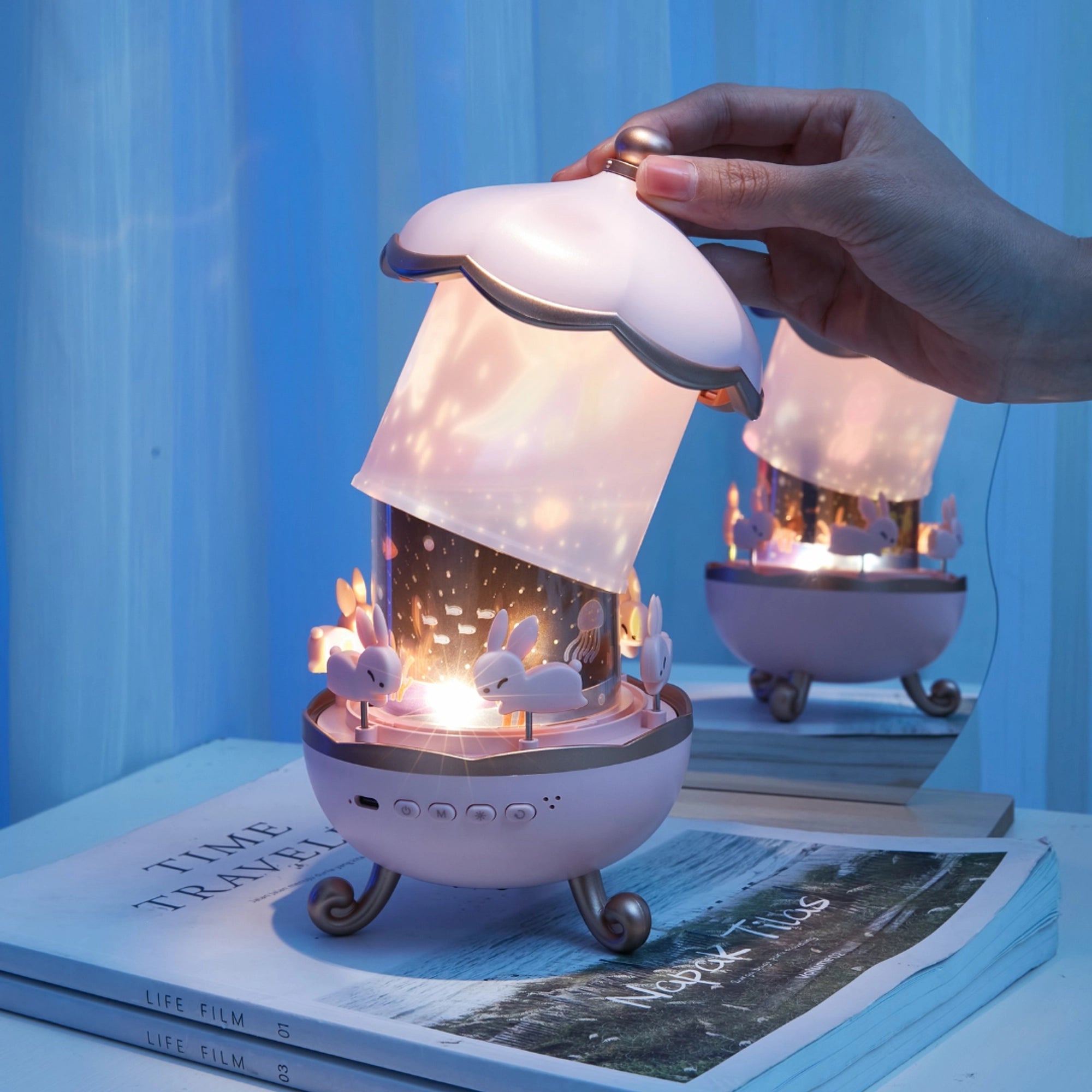 🌟 Veilleuse Enfant 24 Thèmes – Magie Lumineuse pour Doux Rêves au Burkina Faso